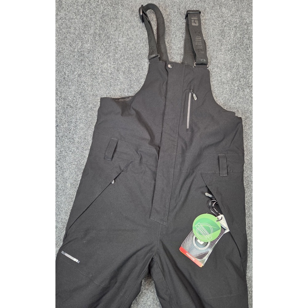 NEW Killtec Snow Pants Mens Small Black Water Resistant Breathable Windproof